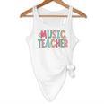Women Music Teacher First Day Of School Elementary School Flowy Tank, novelty gifts, funny gifts