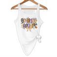 Women Spooky Science Teacher Halloween Science Stem Teacher Flowy Tank, novelty gifts, funny gifts