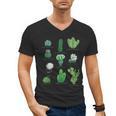 10 Types Of Cactus Succulent Teacher Chart Cactus Lover Tee Men's V-Neck T-Shirt, trending gift