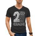 2nd Grade Typography Team 2nd Grade Teacher Back To School Men's V-Neck T-Shirt, 2nd Grade Teacher Gifts, trending gift