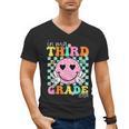 In My 3rd Grade Era Back To School Smile Face Teacher Kid Men's V-Neck T-Shirt, trending gift