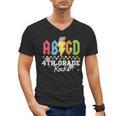 4th Grade Rocks ABCD Back To School Rock Teachers Men's V-Neck T-Shirt, trending gift 4th Grade Rocks ABCD Back To School Rock Teachers Men's V-Neck T-Shirt, trending gift
