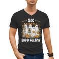 5K Boo Crew Halloween Teacher K5 Floral Ghost Trick Or Teach Men's V-Neck T-Shirt, trending gift 5K Boo Crew Halloween Teacher K5 Floral Ghost Trick Or Teach Men's V-Neck T-Shirt, trending gift