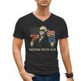 6-7 7-6 George Washington Freedom For Teachers Men's V-Neck T-Shirt, trending gift