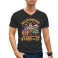 67 Meme Math Teacher Root 4489 Hallothanksmas Six Seven Men's V-Neck T-Shirt, trending gift