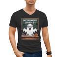 67 Teacher Halloween Ghost Six Seven Meme Do The Maths Men's V-Neck T-Shirt, trending gift 67 Teacher Halloween Ghost Six Seven Meme Do The Maths Men's V-Neck T-Shirt, trending gift