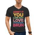 Admit It You Low Key Love 6th Grade Bruh Teacher Squad Life Men's V-Neck T-Shirt, trending gift Admit It You Low Key Love 6th Grade Bruh Teacher Squad Life Men's V-Neck T-Shirt, trending gift