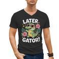 Alligator Later Gator Teacher Summer Last Day Fun Men's V-Neck T-Shirt, trending gift