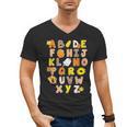 Alphabet Turkey Thanksgiving Costume Preschool Teacher Men Women Men's V-Neck T-Shirt, trending gift