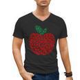 Apple Dot Pattern Art Teacher Appreciation Men Women Humor Men's V-Neck T-Shirt, trending gift Apple Dot Pattern Art Teacher Appreciation Men Women Humor Men's V-Neck T-Shirt, trending gift