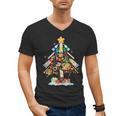 Art Christmas Tree Merry Christmas Artist Art Teacher Men's V-Neck T-Shirt, trending gift Art Christmas Tree Merry Christmas Artist Art Teacher Men's V-Neck T-Shirt, trending gift