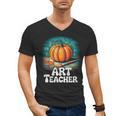 Art Teacher Pumpkin Painting Halloween Costume Men's V-Neck T-Shirt, trending gift