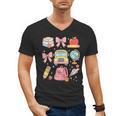 Back To School Coquette Teacher Women Girl Kindergarten PreK Men's V-Neck T-Shirt, trending gift