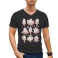 Ballet Ghost Ballet Dancer Spooky Dance Halloween Teacher Men's V-Neck T-Shirt, trending gift Ballet Ghost Ballet Dancer Spooky Dance Halloween Teacher Men's V-Neck T-Shirt, trending gift