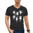 Ballet Ghost Dancer Spooky Dance Teacher Halloween Costume Men's V-Neck T-Shirt, trending gift Ballet Ghost Dancer Spooky Dance Teacher Halloween Costume Men's V-Neck T-Shirt, trending gift