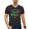 Battery Life Of A School Teacher Monday To Friday For Men Women Men's V-Neck T-Shirt, trending gift Battery Life Of A School Teacher Monday To Friday For Men Women Men's V-Neck T-Shirt, trending gift