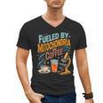 Biology Teacher Science Fueled By Mitochondria Coffee Men's V-Neck T-Shirt, Science Teacher Gifts, trending gift Biology Teacher Science Fueled By Mitochondria Coffee Men's V-Neck T-Shirt, Science Teacher Gifts, trending gift