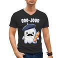Boo Jour Ghost French Teacher Vintage Teacherlife Groovy Men's V-Neck T-Shirt, Groovy Teacher Gifts, trending gift Boo Jour Ghost French Teacher Vintage Teacherlife Groovy Men's V-Neck T-Shirt, Groovy Teacher Gifts, trending gift