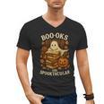 Books Are Spooktacular Ghost Book Reading Halloween Teachers Men's V-Neck T-Shirt, trending gift