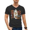 Booooks Ghost Halloween Groovy Vintage Teacher Book Reading Men's V-Neck T-Shirt, Groovy Teacher Gifts, trending gift Booooks Ghost Halloween Groovy Vintage Teacher Book Reading Men's V-Neck T-Shirt, Groovy Teacher Gifts, trending gift