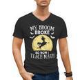 My Broom Broke So Now I Teach Math Teacher Halloween Costume For Men Women Men's V-Neck T-Shirt, trending gift My Broom Broke So Now I Teach Math Teacher Halloween Costume For Men Women Men's V-Neck T-Shirt, trending gift
