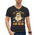 You Can't Scare Me I Teach 2nd Grade Halloween Teacher Ghost Men's V-Neck T-Shirt, 2nd Grade Teacher Gifts, trending gift You Can't Scare Me I Teach 2nd Grade Halloween Teacher Ghost Men's V-Neck T-Shirt, 2nd Grade Teacher Gifts, trending gift