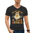 You Can’t Scare Me I Teach Daycare Teacher Halloween Ghost Men's V-Neck T-Shirt, trending gift