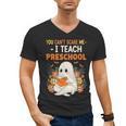 You Cant Scare Me I Teach Preschool Halloween Teacher Men's V-Neck T-Shirt, trending gift