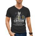 Cation Chemistry Humor Science Teacher Cat Pun Men's V-Neck T-Shirt, Science Teacher Gifts, trending gift