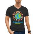 Celebrate Diversity Everyday Teachers & School Student Men's V-Neck T-Shirt, trending gift Celebrate Diversity Everyday Teachers & School Student Men's V-Neck T-Shirt, trending gift