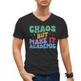 Chaos But Make It Academic Teacher Back To School Men's V-Neck T-Shirt, trending gift Chaos But Make It Academic Teacher Back To School Men's V-Neck T-Shirt, trending gift