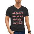Christmas Alphabet Candy Cane Teachers Students Candy Cane For Men Women Kids Men's V-Neck T-Shirt, trending gift Christmas Alphabet Candy Cane Teachers Students Candy Cane For Men Women Kids Men's V-Neck T-Shirt, trending gift