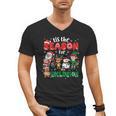 Christmas Sped Teacher Tis The Season For Inclusion Women Men's V-Neck T-Shirt, trending gift