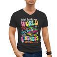 Color The World With Kindness Teacher Back To School Men's V-Neck T-Shirt, trending gift Color The World With Kindness Teacher Back To School Men's V-Neck T-Shirt, trending gift