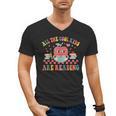 All The Cool Kids Are Reading Book Reading Teacher School Men's V-Neck T-Shirt, trending gift