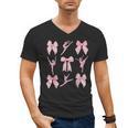 Coquette Bow Ballet Dance Teacher Coquette Women Dancing Men's V-Neck T-Shirt, trending gift Coquette Bow Ballet Dance Teacher Coquette Women Dancing Men's V-Neck T-Shirt, trending gift