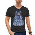 Coquette Bow Book Tree Merry Christmas Xmas Teacher Holiday Men's V-Neck T-Shirt, trending gift Coquette Bow Book Tree Merry Christmas Xmas Teacher Holiday Men's V-Neck T-Shirt, trending gift