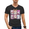 Coquette Bow Spooky Teacher Ghost Halloween Trick Or Teach Men's V-Neck T-Shirt, trending gift Coquette Bow Spooky Teacher Ghost Halloween Trick Or Teach Men's V-Neck T-Shirt, trending gift