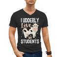 Cow Teacher Lover Men's V-Neck T-Shirt, trending gift