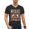 Cute Ghost Book Reading Books Lover Spooky Teacher Halloween Men's V-Neck T-Shirt, trending gift