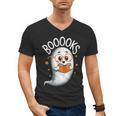 Cute Ghost Book Reading Halloween Teacher Men's V-Neck T-Shirt, trending gift Cute Ghost Book Reading Halloween Teacher Men's V-Neck T-Shirt, trending gift