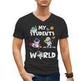 Cute Teacher My Students Are Out-Of This World Space Men's V-Neck T-Shirt, trending gift Cute Teacher My Students Are Out-Of This World Space Men's V-Neck T-Shirt, trending gift