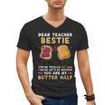 Dear Teacher Bestie You'Re Totally My Jam Shirt Kids Men's V-Neck T-Shirt, trending gift