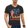 Diabetic Teacher Diabetes Awareness Insulin Blue Ribbon Men's V-Neck T-Shirt, trending gift Diabetic Teacher Diabetes Awareness Insulin Blue Ribbon Men's V-Neck T-Shirt, trending gift