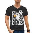 Eagles School Sports Fan Team Spirit Teacher Parent Student Men's V-Neck T-Shirt, trending gift