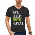 Eat Sleep Math Repeat Teacher Lover Men's V-Neck T-Shirt, trending gift Eat Sleep Math Repeat Teacher Lover Men's V-Neck T-Shirt, trending gift