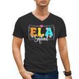 ELA Squad Teacher Back To School English Language Arts Men's V-Neck T-Shirt, English Teacher Gifts, trending gift