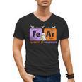Elements Of Halloween Fear Periodically Chemistry Teacher Men's V-Neck T-Shirt, trending gift