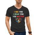 Emotional Intelligence Quote For School Counselor Teacher Men's V-Neck T-Shirt, trending gift