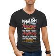 English Teacher Men's V-Neck T-Shirt, English Teacher Gifts, trending gift